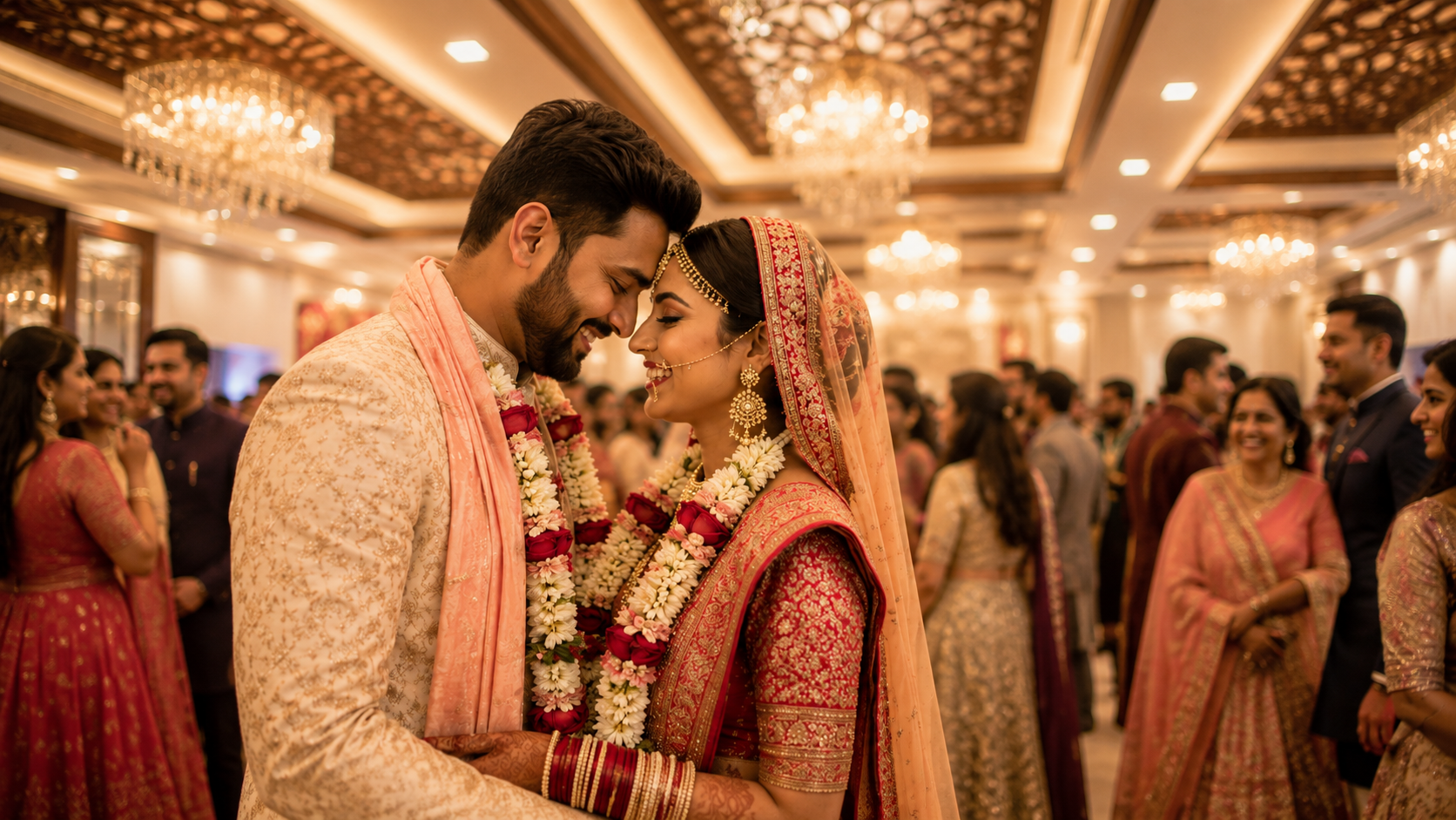 Dream wedding celebration